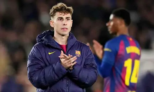 تغطية يلا شوت: فيرمين لوبيز: برشلونة يتمتع بـمعنويات عالية قبل مباراة نيوكاسل